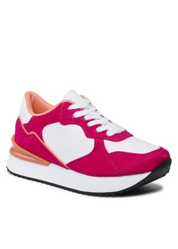 Sneakersy NYLON RED - WAG1190601A Dark Pink ze sklepu eobuwie.pl w kategorii Buty sportowe damskie - zdjęcie 134547769