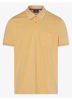 Ragman Męska koszulka polo Mężczyźni żółty jednolity ze sklepu vangraaf w kategorii T-shirty męskie - zdjęcie 134588795