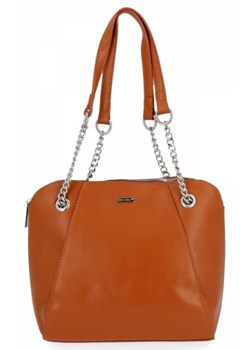 Eleganckie Torebki Damskie Na Co Dzień firmy David Jones Rude (kolory) ze sklepu PaniTorbalska w kategorii Torby Shopper bag - zdjęcie 134600428