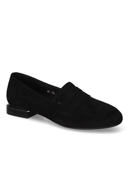 Mokasyny Sergio Leone MK736 Czarne MIC ze sklepu Arturo-obuwie w kategorii Mokasyny damskie - zdjęcie 134663547