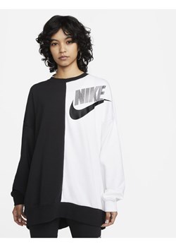 Bluza dresowa z dzianiny do tańca o dodatkowo powiększonym kroju Nike Sportswear - Czerń ze sklepu Nike poland w kategorii Bluzy damskie - zdjęcie 134690697