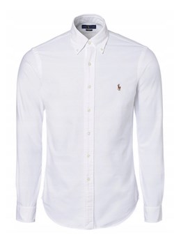 Koszula Męska Ralph Lauren White Slim Fit ze sklepu dewear.pl w kategorii Koszule męskie - zdjęcie 134691929
