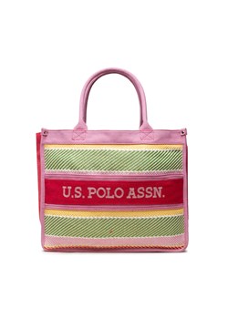 Torebka U.S. Polo Assn. - El Dorado BEUDD5386WUP422 Rose ze sklepu eobuwie.pl w kategorii Torby Shopper bag - zdjęcie 134744678