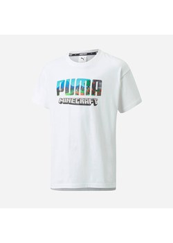 Koszulka Puma X Minecraft Relaxed Tee 533434 02 ze sklepu sneakerstudio.pl w kategorii T-shirty chłopięce - zdjęcie 134748606