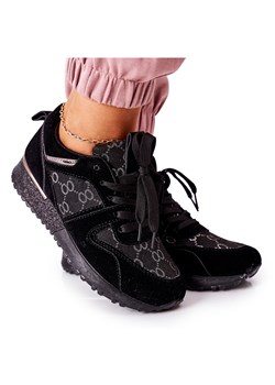 Buty sportowe damskie News sneakersy płaskie wiązane 