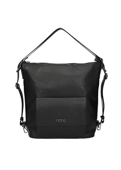 Czarna torebka na ramię Nobo z funkcją plecaka ze sklepu NOBOBAGS.COM w kategorii Listonoszki - zdjęcie 134817356