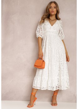 Biała Sukienka Althippe ze sklepu Renee odzież w kategorii Sukienki - zdjęcie 134819538