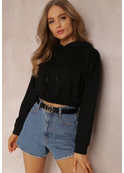 Czarna Bluza Pyrhano ze sklepu Renee odzież w kategorii Bluzy damskie - zdjęcie 134894016