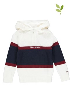 Sweter w kolorze biało-granatowym ze sklepu Limango Polska w kategorii Swetry chłopięce - zdjęcie 134911466