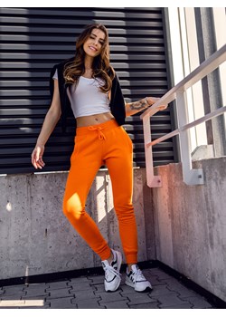 Pomarańczowe spodnie dresowe damskie Denley CK-01B ze sklepu denley damskie w kategorii Spodnie damskie - zdjęcie 134926197