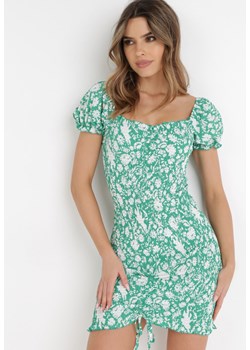 Zielona Sukienka Euphelle ze sklepu Born2be Odzież w kategorii Sukienki - zdjęcie 134944547