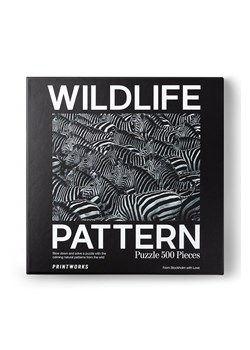 Printworks puzzle Wildlife Zebra 500 elementów ze sklepu ANSWEAR.com w kategorii Puzzle - zdjęcie 134983505