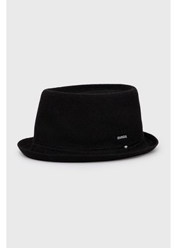 Kangol kapelusz kolor czarny ze sklepu ANSWEAR.com w kategorii Kapelusze męskie - zdjęcie 134987155