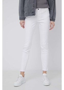 Armani Exchange jeansy damskie medium waist ze sklepu ANSWEAR.com w kategorii Jeansy damskie - zdjęcie 134993388