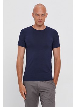 Polo Ralph Lauren T-shirt (2-pack) 714835960004 męski kolor granatowy gładki ze sklepu ANSWEAR.com w kategorii T-shirty męskie - zdjęcie 135028289