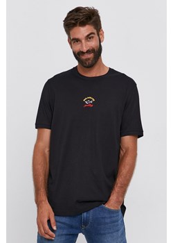 Paul&amp;Shark T-shirt bawełniany kolor czarny z nadrukiem ze sklepu ANSWEAR.com w kategorii T-shirty męskie - zdjęcie 135028609