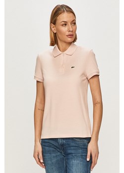 Lacoste - T-shirt PF7839 PF7839-001 ze sklepu ANSWEAR.com w kategorii Bluzki damskie - zdjęcie 135045815