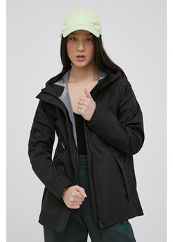 Superdry kurtka damska kolor czarny przejściowa ze sklepu ANSWEAR.com w kategorii Kurtki damskie - zdjęcie 135055715