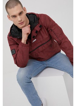 Primitive kurtka męska kolor bordowy przejściowa ze sklepu ANSWEAR.com w kategorii Kurtki męskie - zdjęcie 135059927
