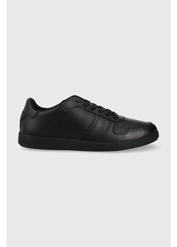 Calvin Klein sneakersy skórzane kolor czarny ze sklepu ANSWEAR.com w kategorii Buty sportowe męskie - zdjęcie 135072378