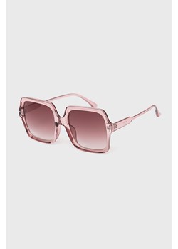 Jeepers Peepers okulary przeciwsłoneczne kolor różowy ze sklepu ANSWEAR.com w kategorii Okulary przeciwsłoneczne damskie - zdjęcie 135073506