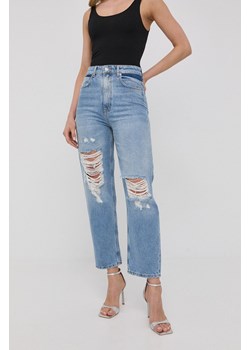 Pinko jeansy damskie high waist ze sklepu ANSWEAR.com w kategorii Jeansy damskie - zdjęcie 135077878