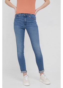 Wrangler jeansy HIGH RISE SKINNY DAY TRIP damskie high waist ze sklepu ANSWEAR.com w kategorii Jeansy damskie - zdjęcie 135078426
