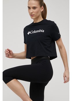 Columbia t-shirt bawełniany North Cascades kolor granatowy 1930051 ze sklepu ANSWEAR.com w kategorii Bluzki damskie - zdjęcie 135085817