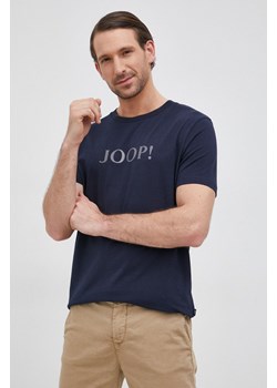 Joop! T-shirt męski kolor granatowy z nadrukiem 30029917 ze sklepu ANSWEAR.com w kategorii T-shirty męskie - zdjęcie 135094309