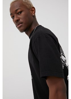 Primitive t-shirt bawełniany kolor czarny z nadrukiem ze sklepu ANSWEAR.com w kategorii T-shirty męskie - zdjęcie 135098438