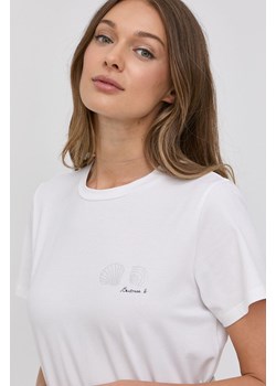 Beatrice B t-shirt damski kolor biały ze sklepu ANSWEAR.com w kategorii Bluzki damskie - zdjęcie 135105759