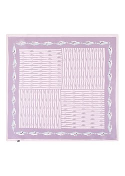 Szalik/chusta Wittchen w abstrakcyjnym wzorze fioletowy elegancki 
