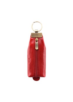 Etui na klucze skórzane z brelokiem czerwone ze sklepu WITTCHEN w kategorii Etui - zdjęcie 135122015