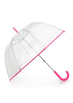 Parasol transparentny różowy ze sklepu WITTCHEN w kategorii Parasole - zdjęcie 135126945