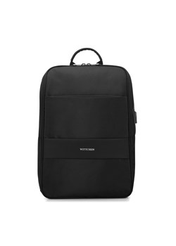 Męski plecak na laptopa 15,6” z zaokrągloną klapą ze sklepu WITTCHEN w kategorii Plecaki - zdjęcie 135127786