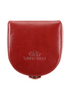 Damski portfel skórzany w kształcie podkowy czerwony ze sklepu WITTCHEN w kategorii Portfele damskie - zdjęcie 135127956