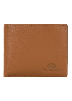 Skórzany portfel męski jasnobrązowy ze sklepu WITTCHEN w kategorii Portfele męskie - zdjęcie 135128075