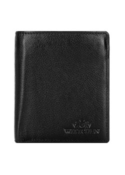 Męski portfel z RFID skórzany minimalistyczny czarny ze sklepu WITTCHEN w kategorii Portfele męskie - zdjęcie 135128176