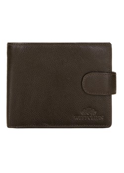Męski portfel skórzany rozkładany brązowy ze sklepu WITTCHEN w kategorii Portfele męskie - zdjęcie 135128227