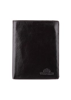 Męski portfel ze skóry prosty czarny ze sklepu WITTCHEN w kategorii Portfele męskie - zdjęcie 135128866