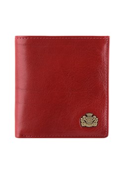 Damski portfel skórzany z herbem na zatrzask ze sklepu WITTCHEN w kategorii Portfele damskie - zdjęcie 135129699