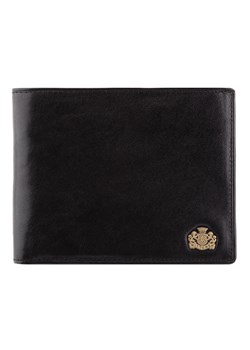 Męski portfel skórzany bez zapięcia czarny ze sklepu WITTCHEN w kategorii Portfele męskie - zdjęcie 135129845