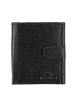 Skórzany portfel damski czarny ze sklepu WITTCHEN w kategorii Portfele damskie - zdjęcie 135130829