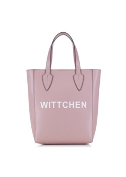 Shopper bag Wittchen różowa skórzana 