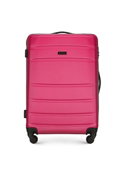 Średnia walizka z ABS-u żłobiona ze sklepu WITTCHEN w kategorii Walizki - zdjęcie 135140585