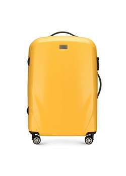 Średnia walizka z polikarbonu jednokolorowa ze sklepu WITTCHEN w kategorii Walizki - zdjęcie 135140845