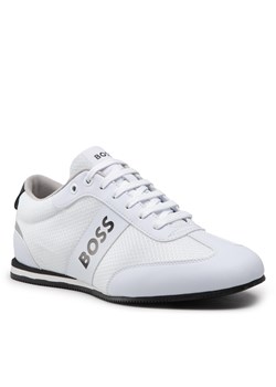 Sneakersy Boss - Rusham 50470180 10199225 01 White 100 ze sklepu eobuwie.pl w kategorii Buty sportowe męskie - zdjęcie 135177557