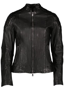 Skórzana kurtka "Rina" w kolorze czarnym ze sklepu Limango Polska w kategorii Kurtki damskie - zdjęcie 135194206