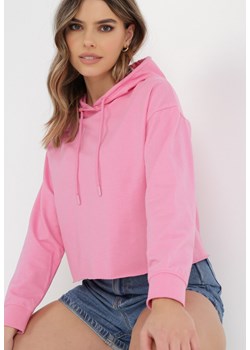 Różowa Bluza Antele ze sklepu Born2be Odzież w kategorii Bluzy damskie - zdjęcie 135197935