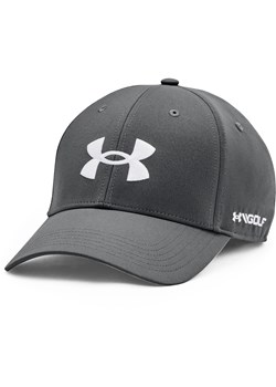 Męska czapka z daszkiem UNDER ARMOUR Golf96 Hat - szara ze sklepu Sportstylestory.com w kategorii Czapki z daszkiem męskie - zdjęcie 135207687